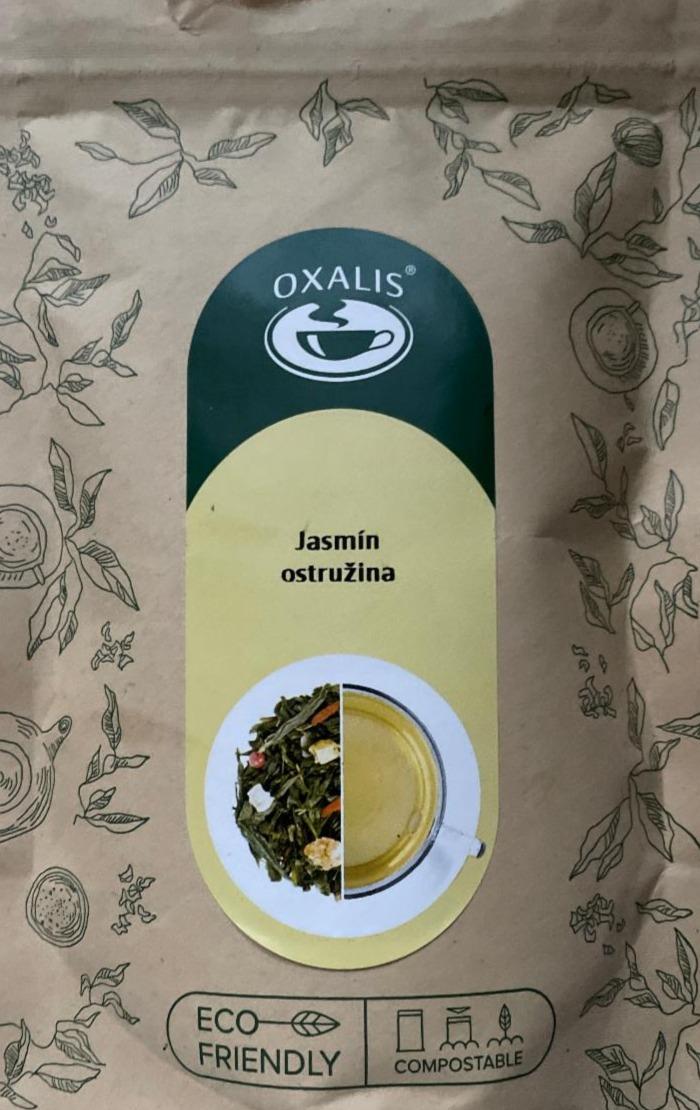 Fotografie - Jasmín ostružina sypaný zelený čaj Oxalis