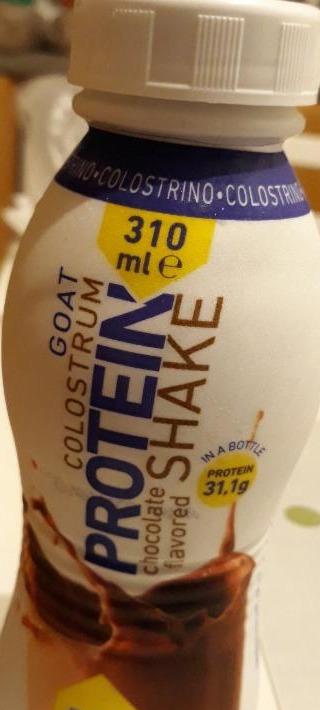 Fotografie - Goat colostrum protein shake chocolate favored