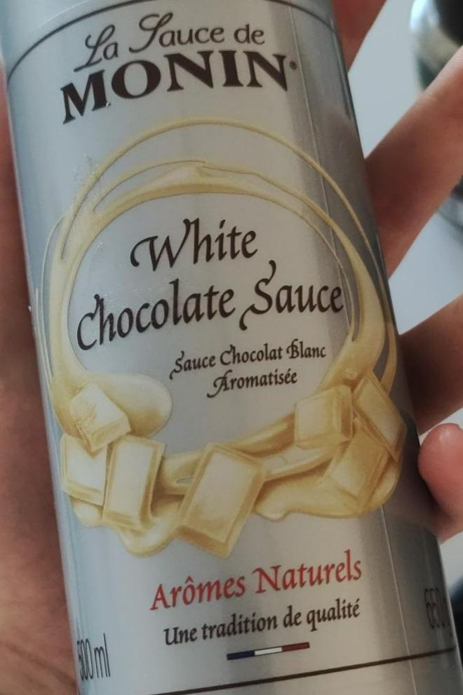 Fotografie - Toping White Chocolate Sauce Monin