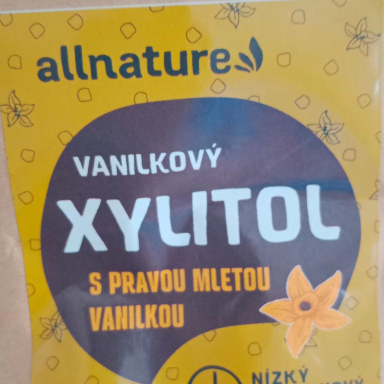 Fotografie - Vanilkový xylitol s pravou mletou vanilkou Allnature