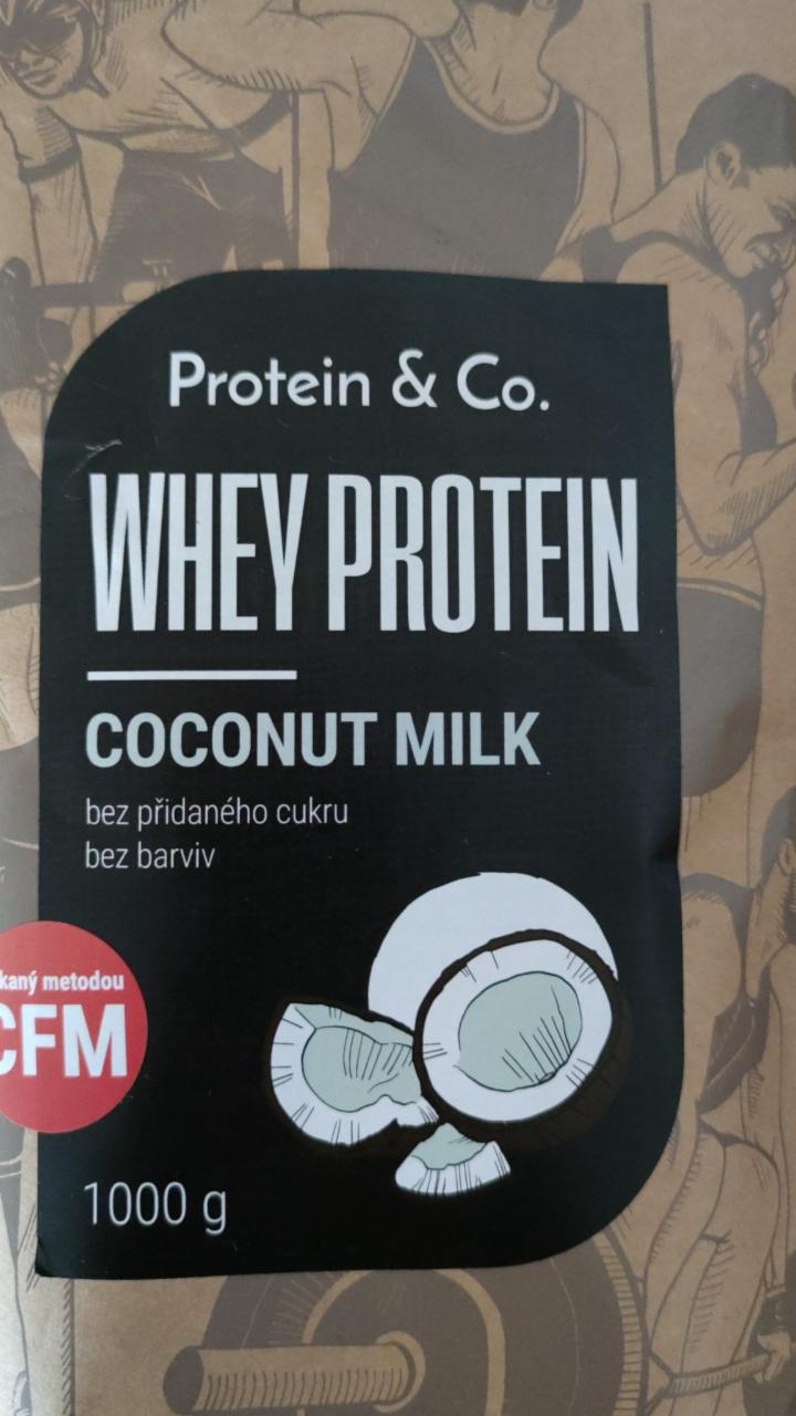 Fotografie - CFM Whey Protein Coconut Milk Protein & Co.