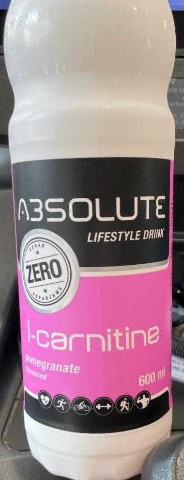 Fotografie - LifeStyle Drink L-carnitine Pomegranate Flavored Absolute