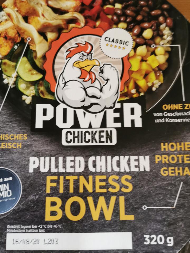 Fotografie - Power chicken pulled chicken fitness bowl