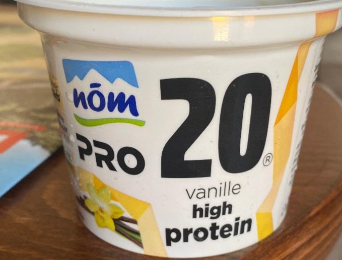 Fotografie - Pro 20 High Protein topfencreme Vanille Nöm