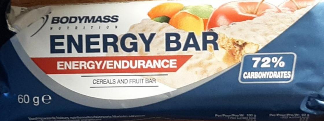 Fotografie - Energy bar Cereals and fruit bar Bodymass Nutrition