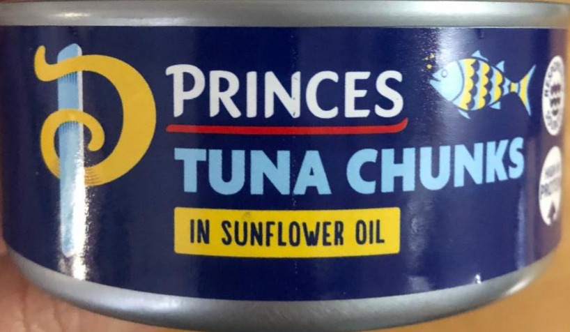 Fotografie - tuna chunks sunflower oil Princes