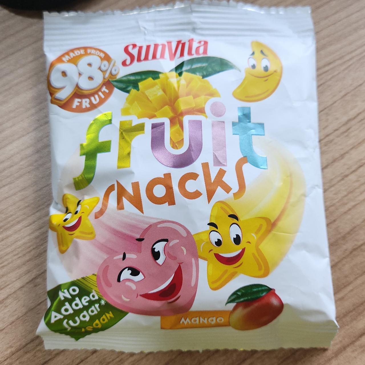 Fotografie - Fruit snacks Mango Sunvita