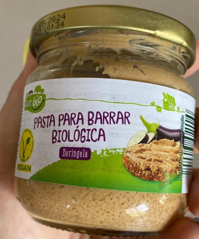 Fotografie - Pasta para barrar biológica Beringela GutBio