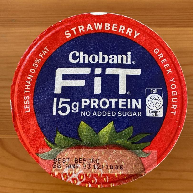 Fotografie - FiT 15g protein Strawberry Chobani