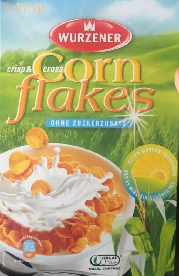 Fotografie - corn flakes wurzener ohne zucker