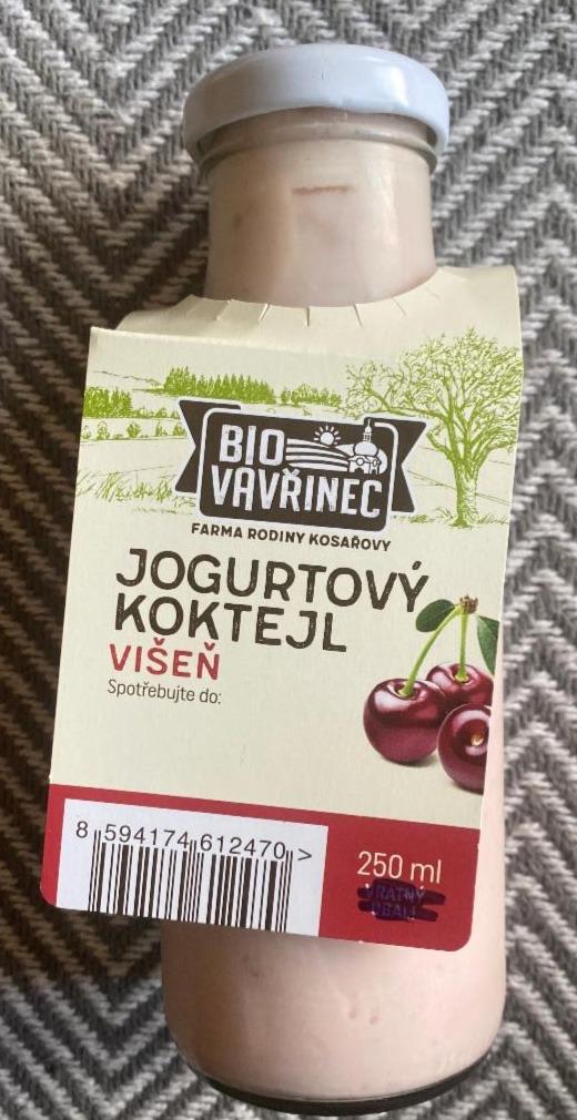 Fotografie - Jogurtový koktejl Višeň Bio Vavřinec