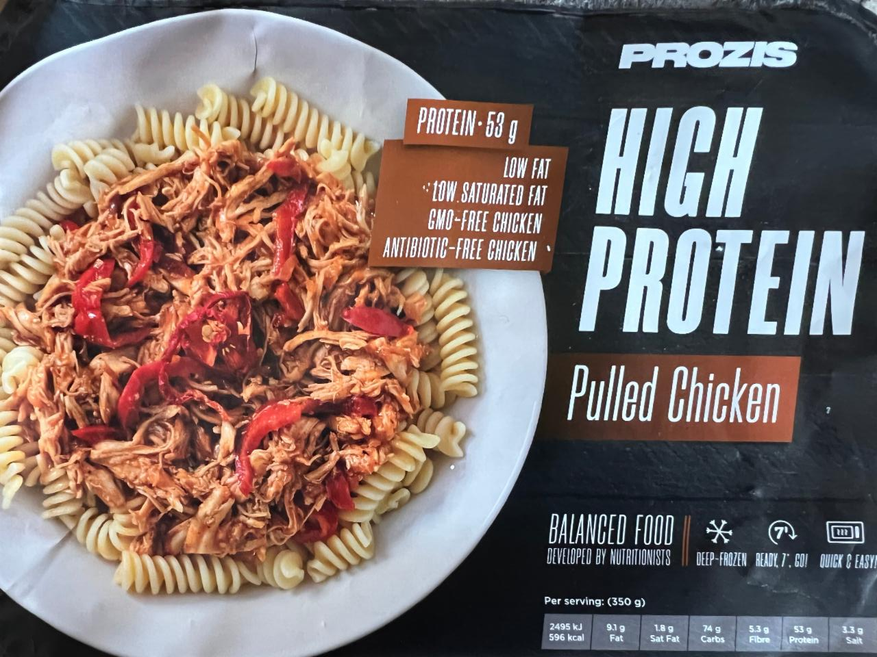 Fotografie - High Protein Pulled Chicken Prozis