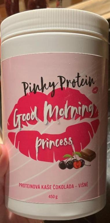 Fotografie - Good Morning Princess Proteinová kaše čokoláda-višně Pinky protein