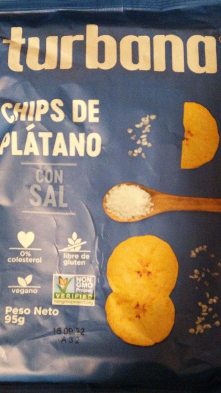 Fotografie - Chips de plátano con Sal Turbana