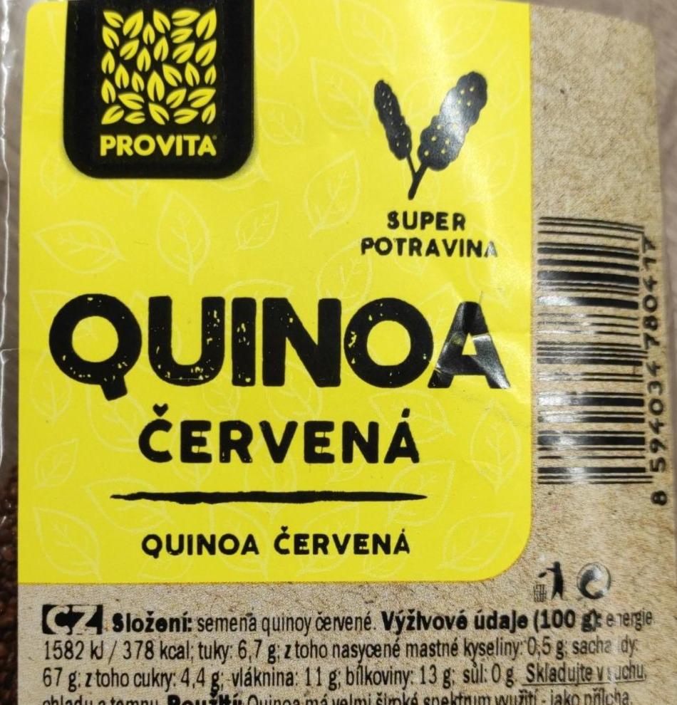 Fotografie - quinoa červená Provita 2