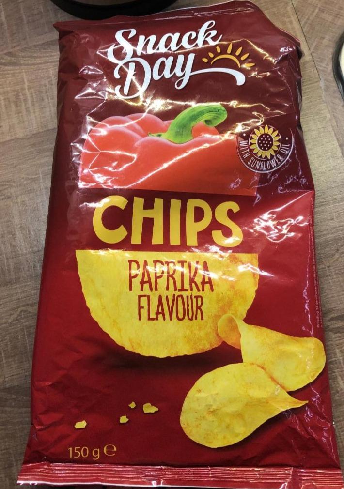 Fotografie - Paprika Chips Snack Day