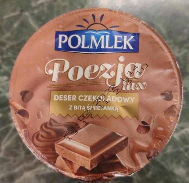 Fotografie - Poezja Lux Deser czekoladowy z bitą śmietanką Polmlek