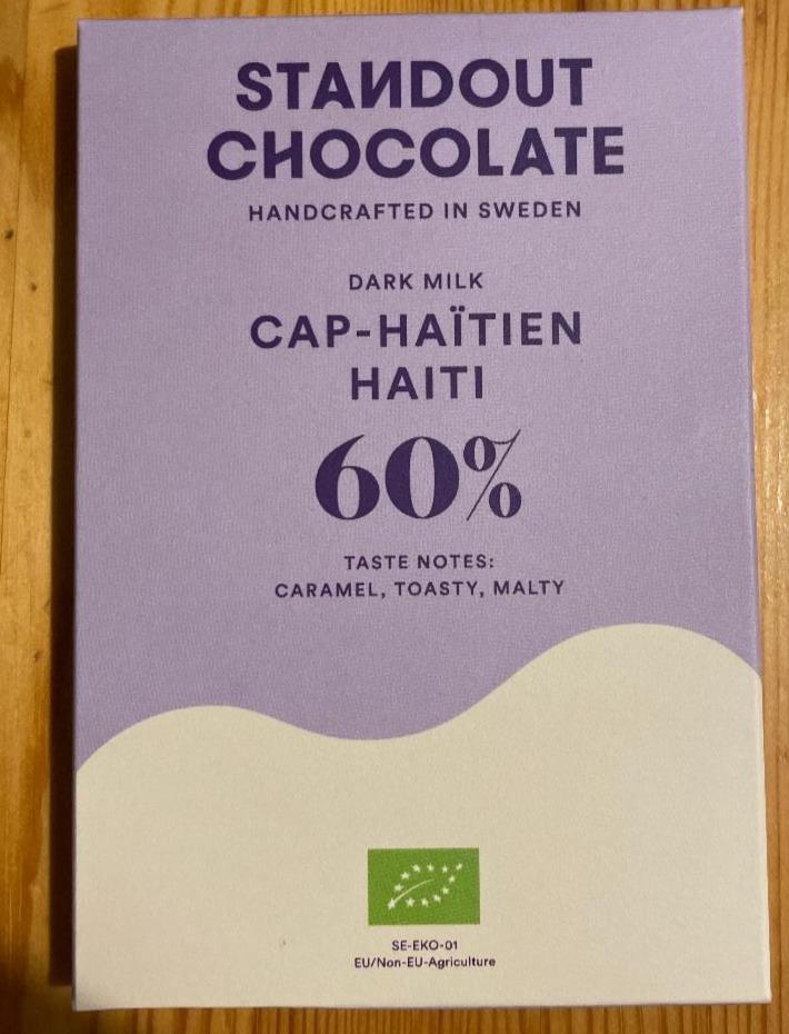Fotografie - Cap-Haïten Haiti 60% Standout Chocolate