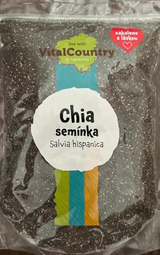 Fotografie - Chia semínka Salvia Hispanica VitalCountry