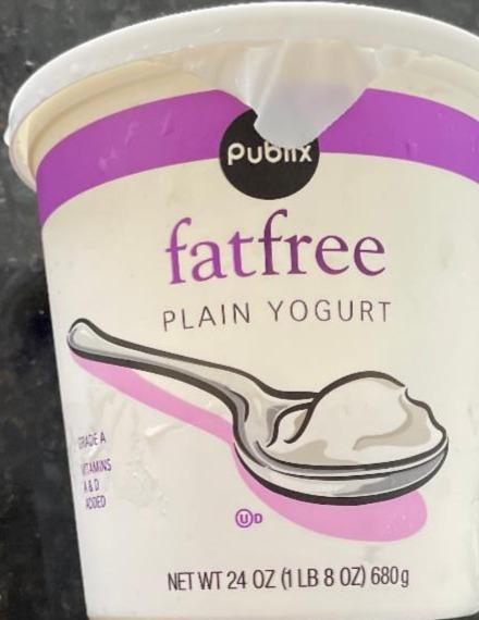 Fotografie - FatFree plain yoghurt Publix
