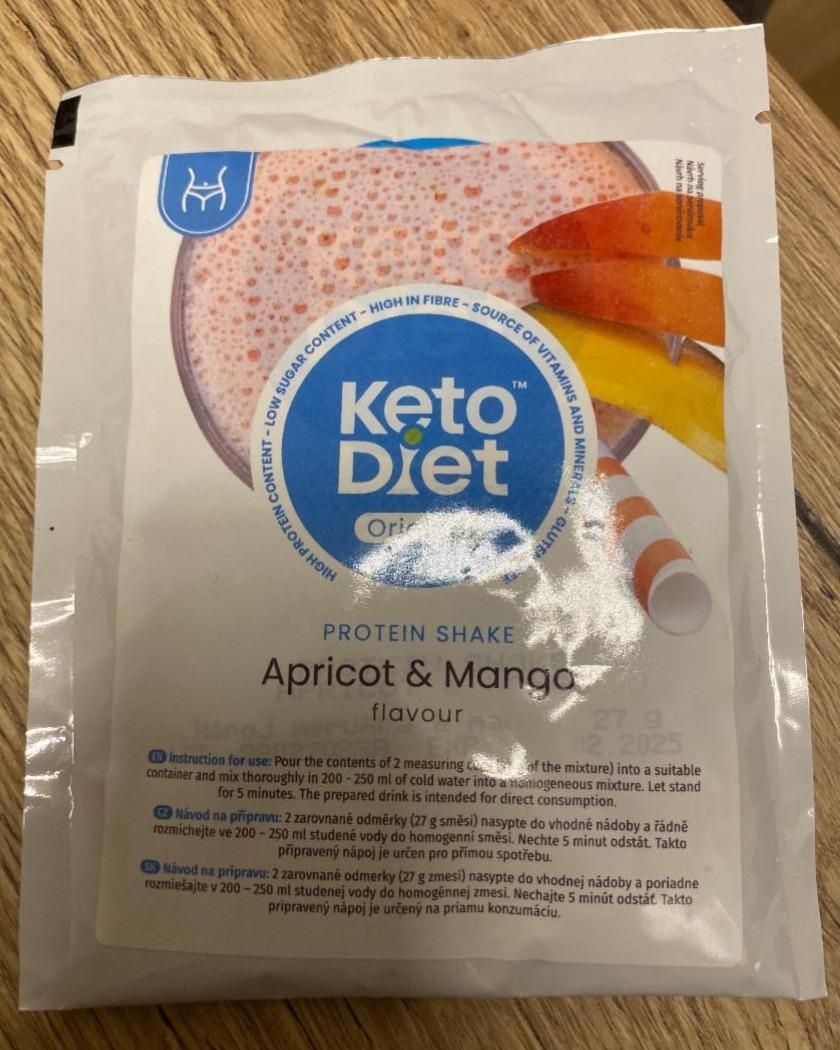 Fotografie - Protein Shake Apricot & Mango KetoDiet