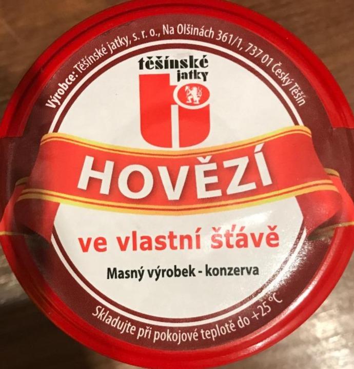 Fotografie - Hovězí ve vlastní šťávě Těšínské jatky