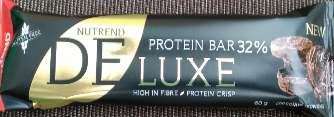 Fotografie - Deluxe protein bar 32% chocolate brownie