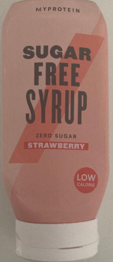 Fotografie - sugar free syrup strawberry