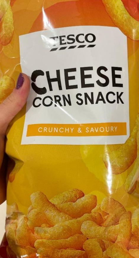 Fotografie - Tesco cheese corn snack