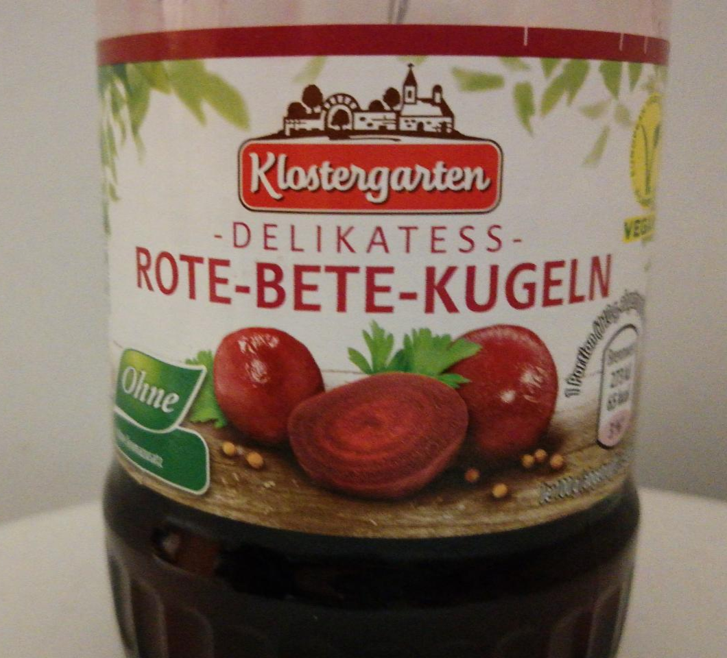 Fotografie - Delikatess Rote-Bete-Kugeln - Klostergarten
