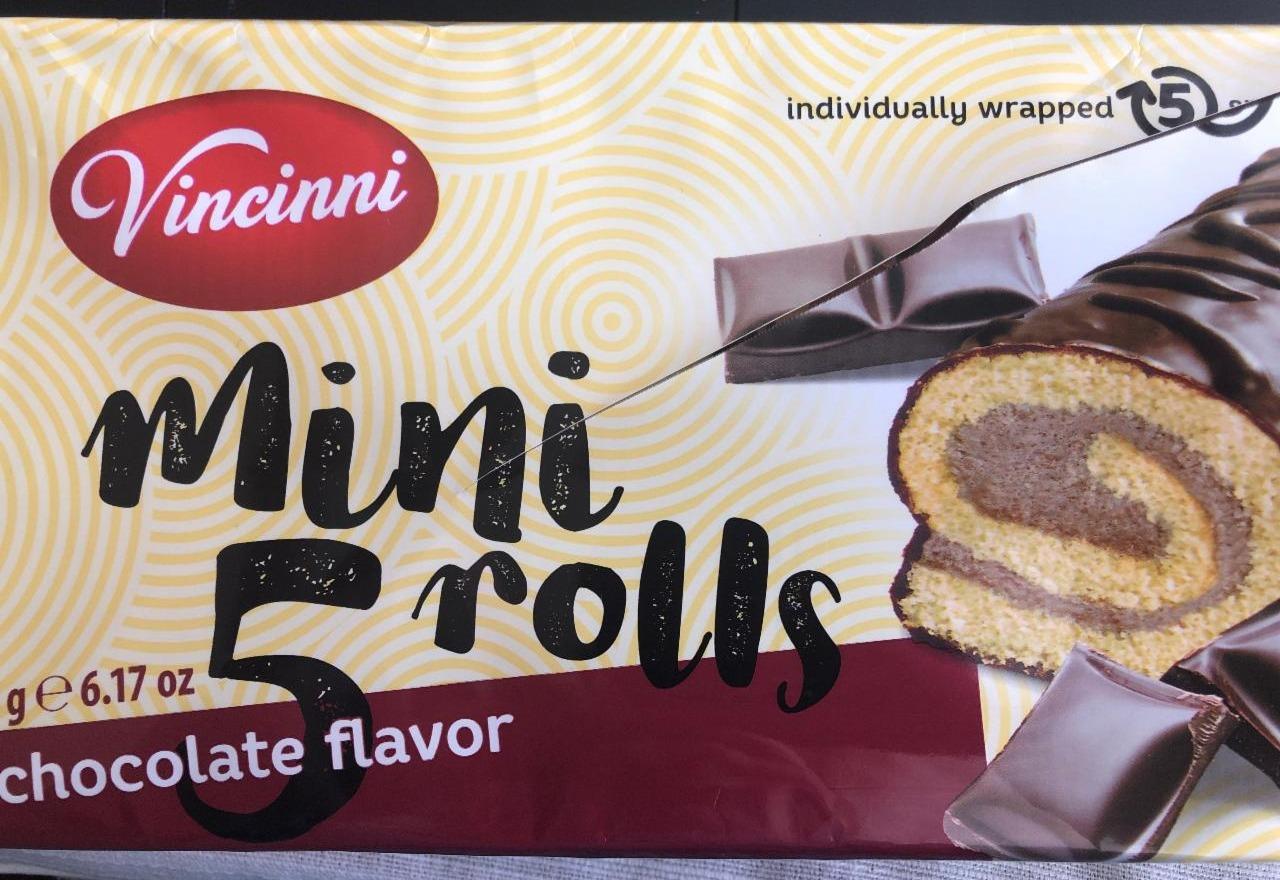 Fotografie - Mini 5 rolls chocolate flavor Vincinni