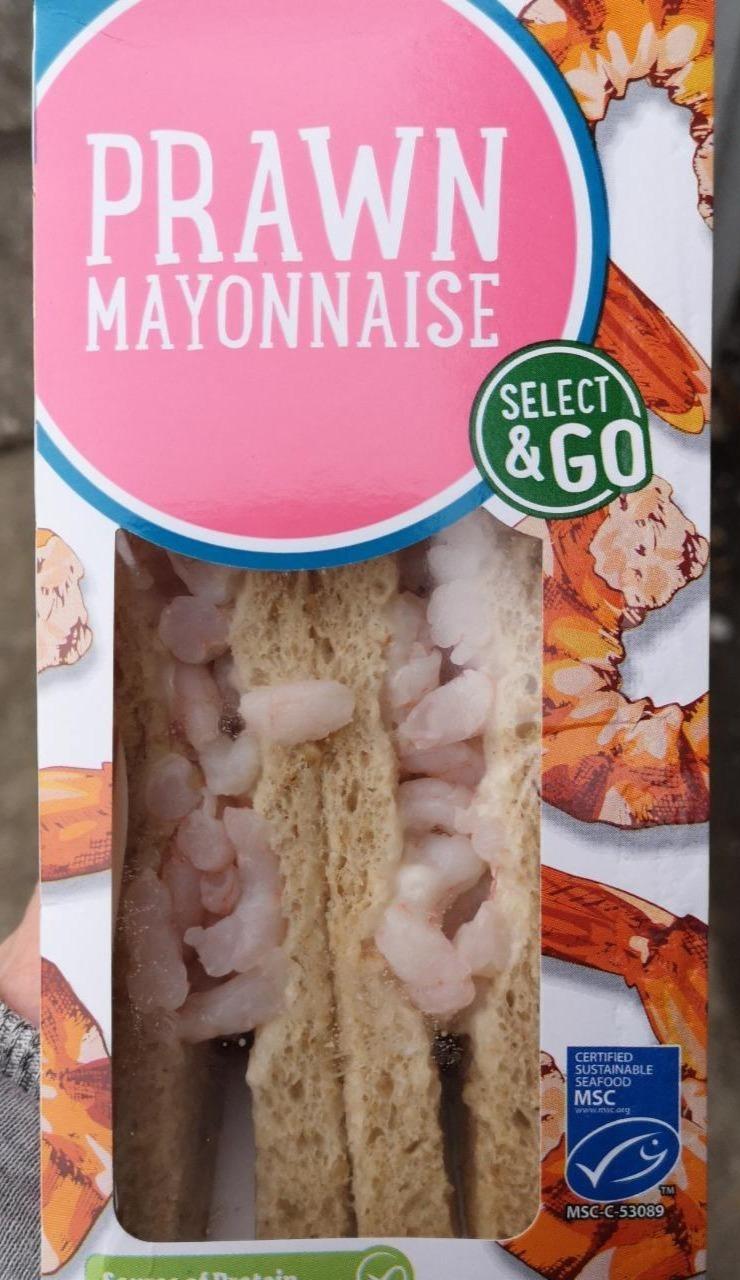 Fotografie - Prawn Mayonnaise Sandwiches Select&Go