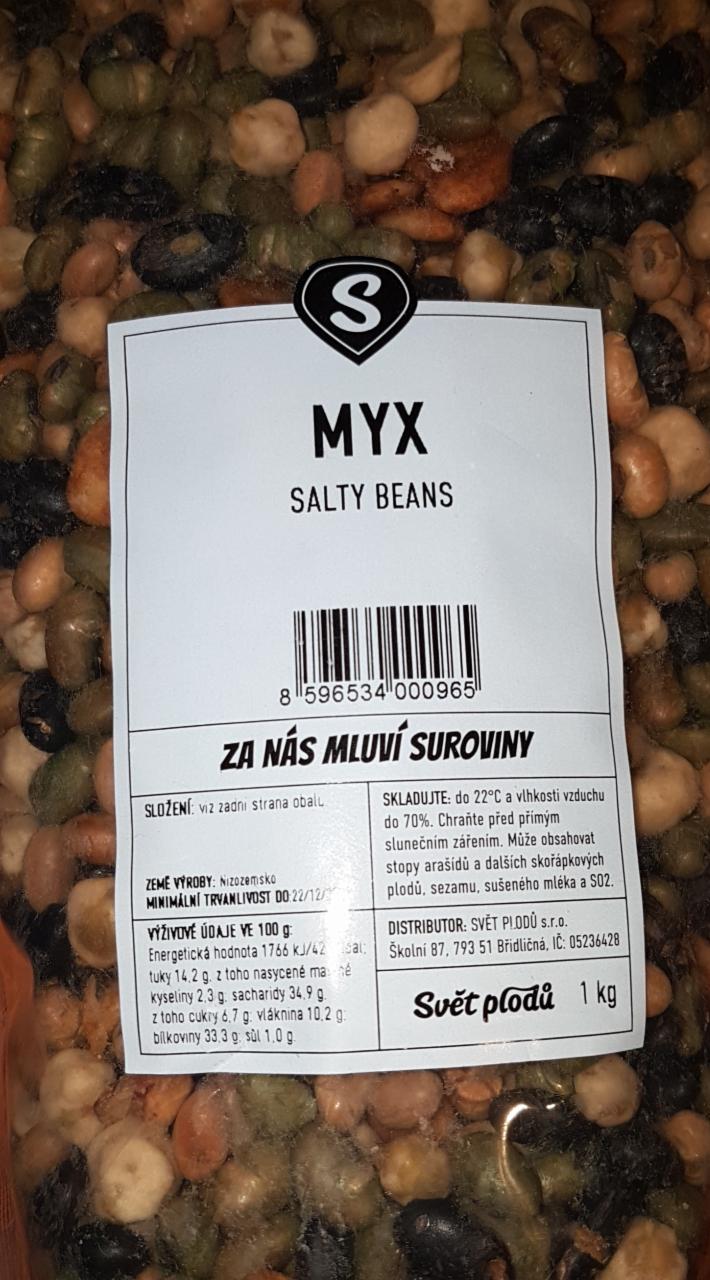 Fotografie - MYX Salty beans Svět plodů