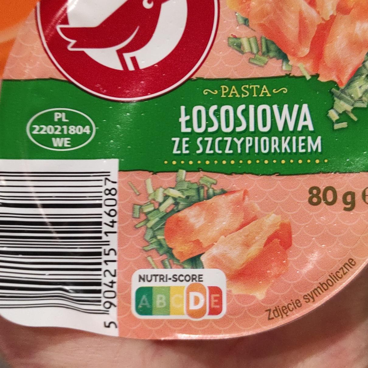 Fotografie - Pasta Lososiowa ze szczypiorkiem Auchan