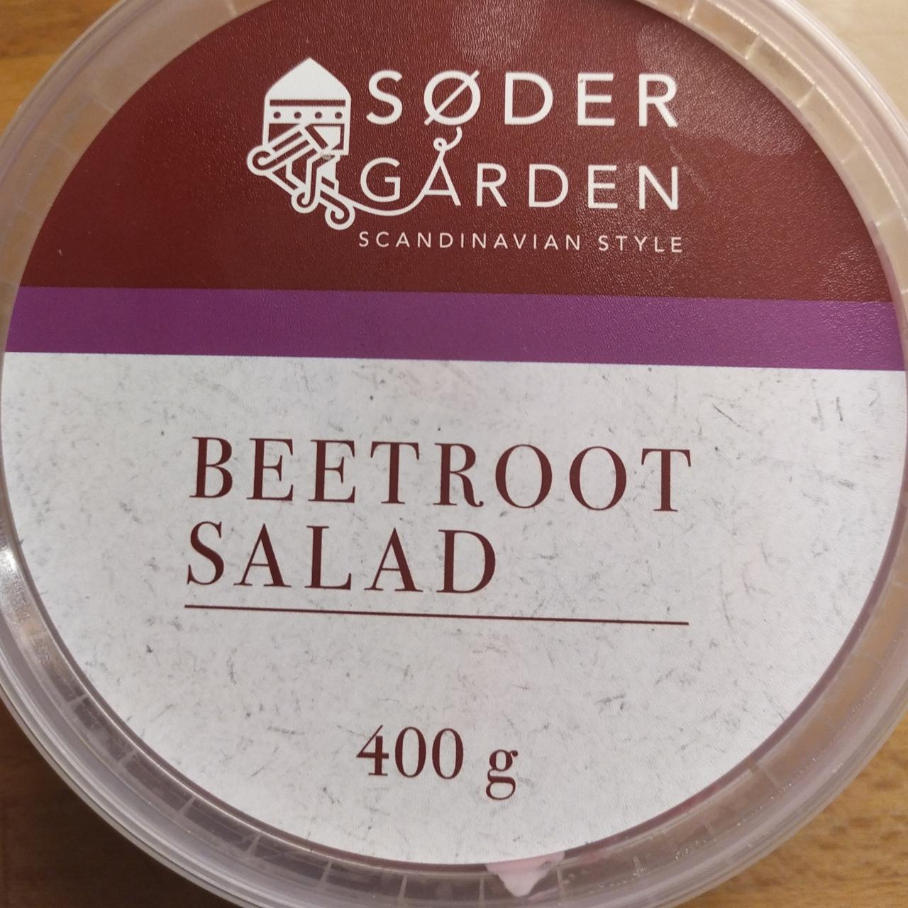 Fotografie - Beetroot salad Soder garden