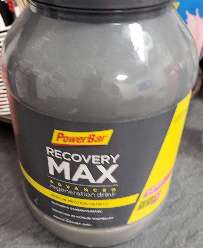 Fotografie - Recovery Max Regeneration Drink Raspberry PowerBar