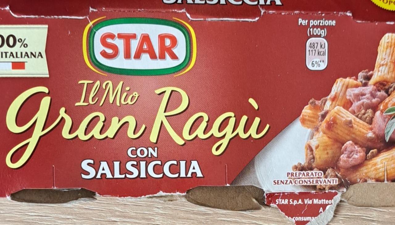 Fotografie - Il Mio Gran Ragù con Salsiccia Star