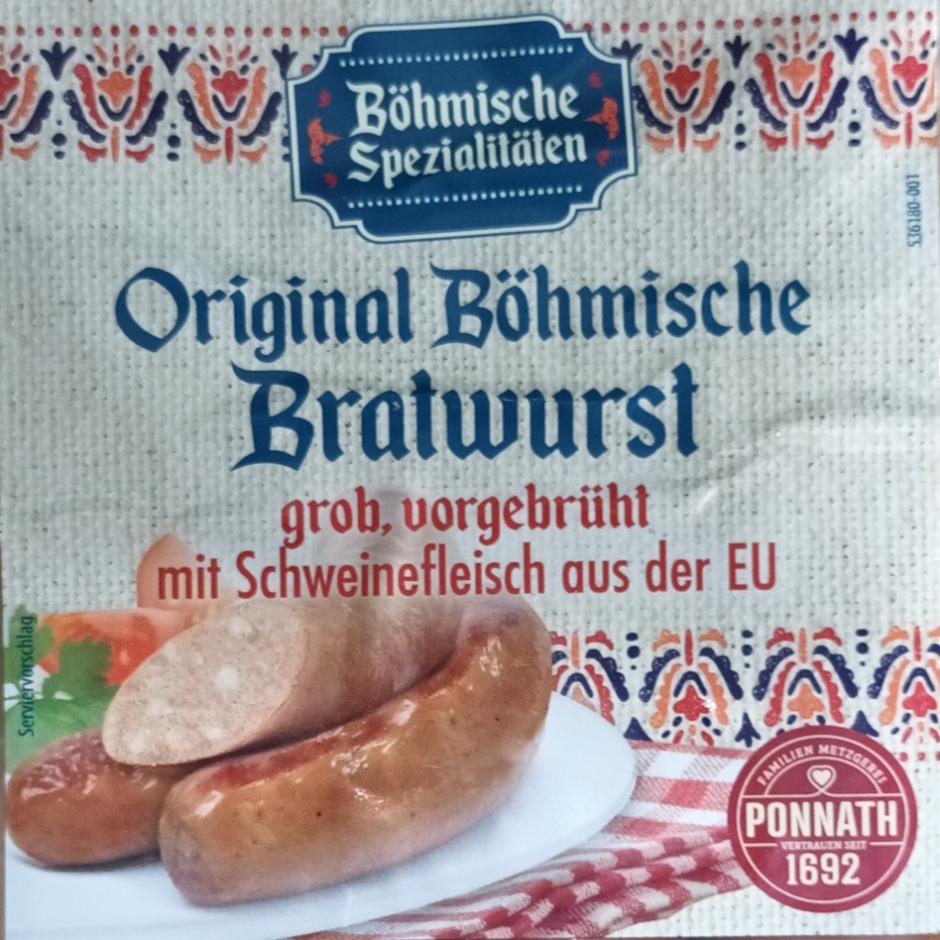 Fotografie - Original Böhmische Bratwurst Ponnath
