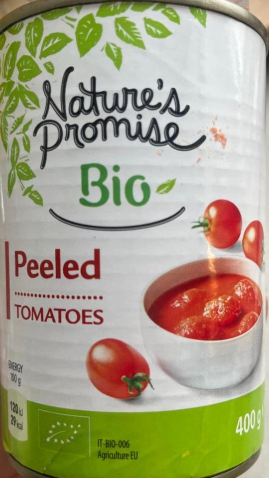 Fotografie - BIO loupaná rajčata v rajčatové šťávě