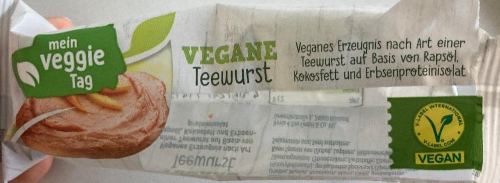 Fotografie - Vegane Teewurst Mein Veggie Tag