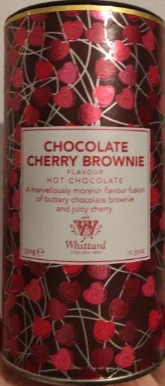 Fotografie - Chocolate Cherry Brownie Hot Chocolate Whittard