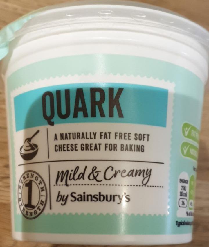 Fotografie - Quark Mild & Creamy by Sainsbury's