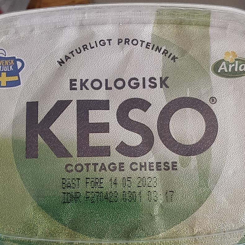 Fotografie - Ekologisk Keso Cottage Cheese Naturell Arla