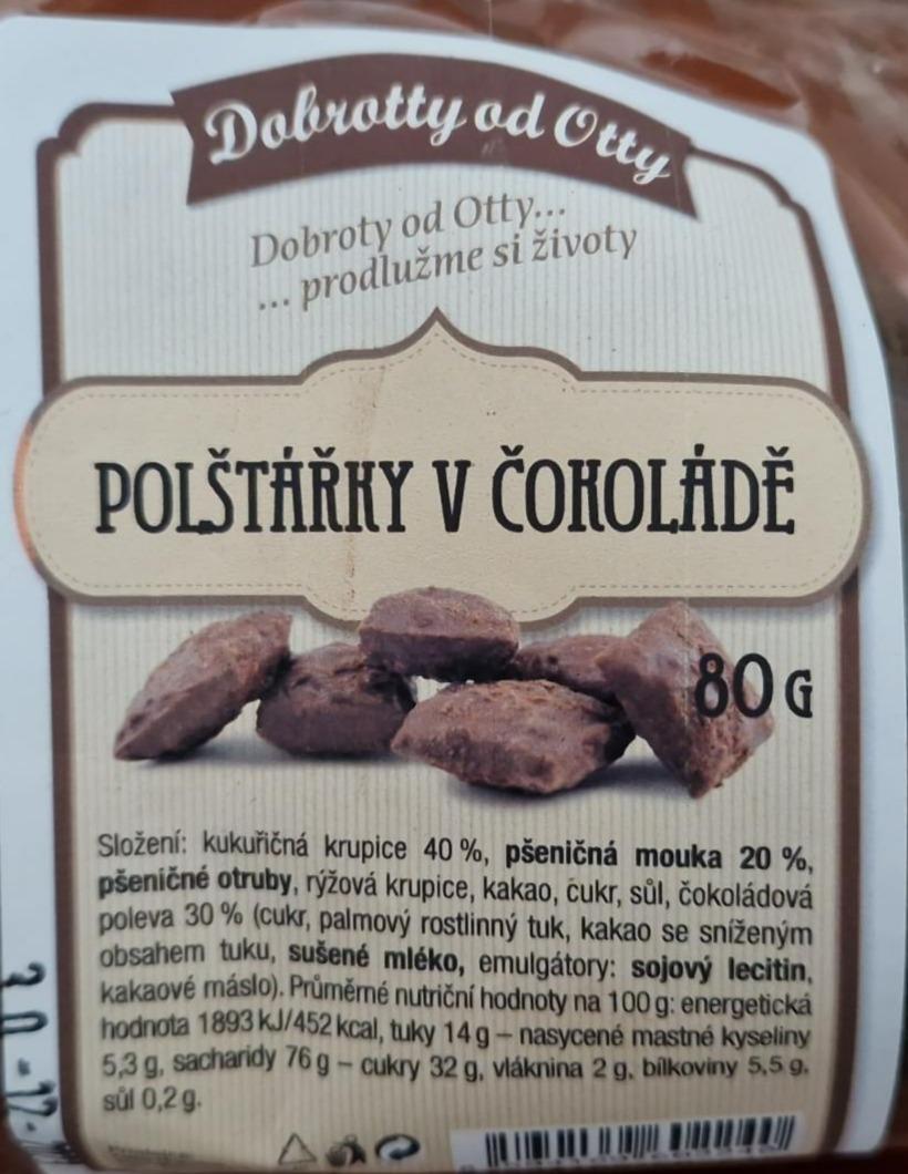 Fotografie - Polštářky v čokoládě Dobrotty od Otty