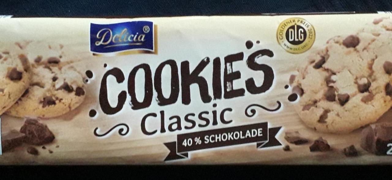 Fotografie - Cookies Classic 40% Schokolade Delicia
