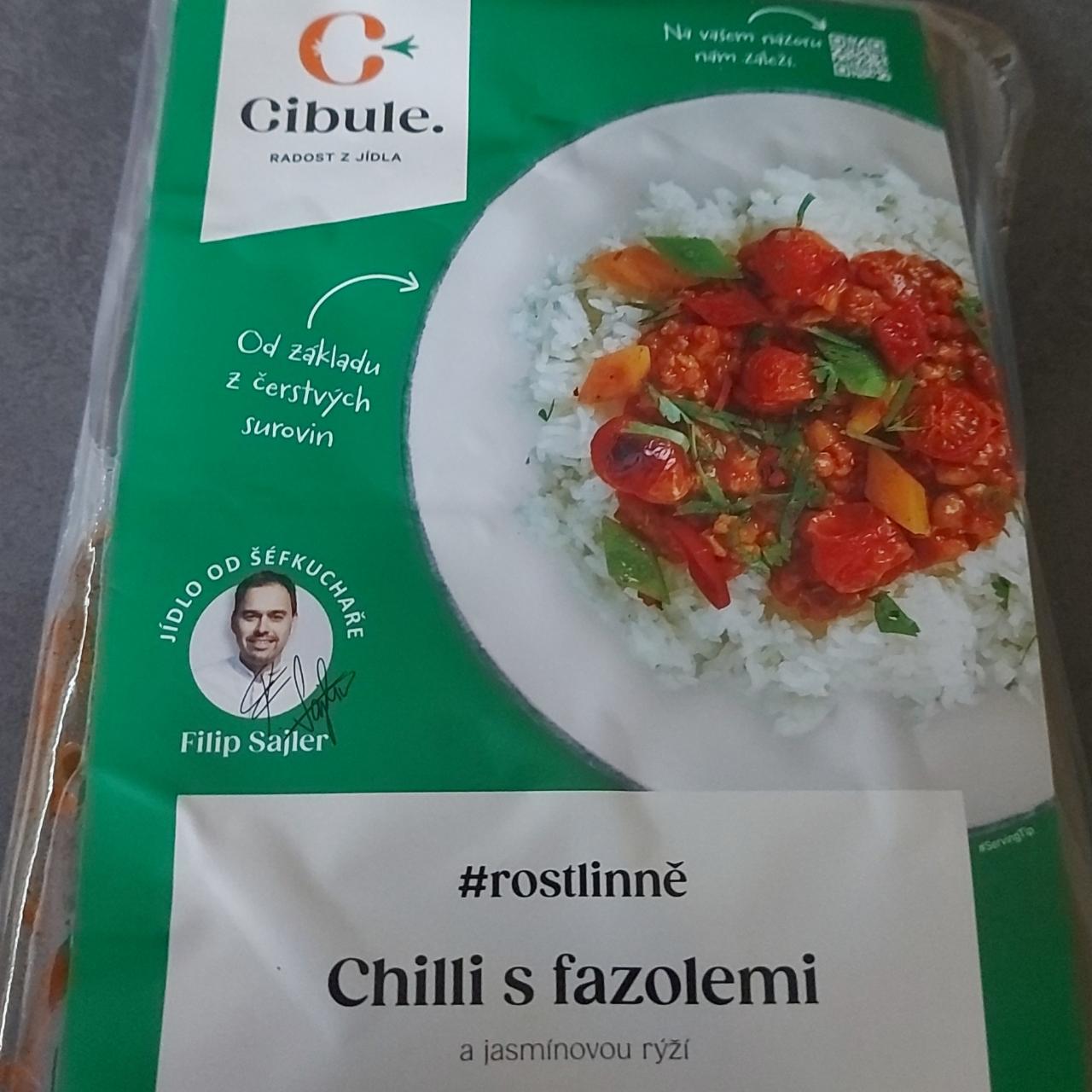 Fotografie - Chilli s fazolemi s jasmínovou rýží #rostlinně Cibule. Radost z jídla