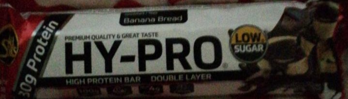 Fotografie - hy-pro high protein bar banana bread