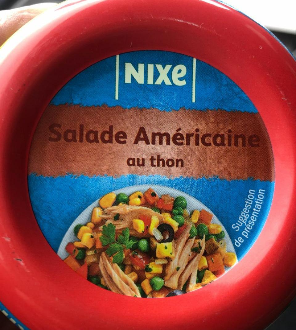 Fotografie - Salade Américaine au thon Nixe