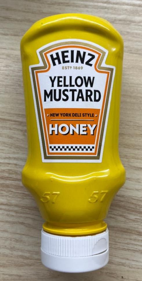 Fotografie - Yellow mustard honey (hořčice s medem) Heinz