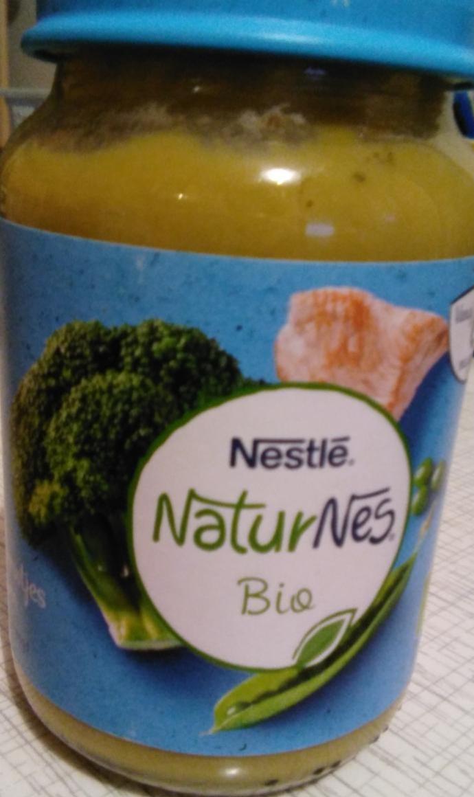 Fotografie - NaturNes Bio brokolice s hráškem a krůtím masem Nestlé